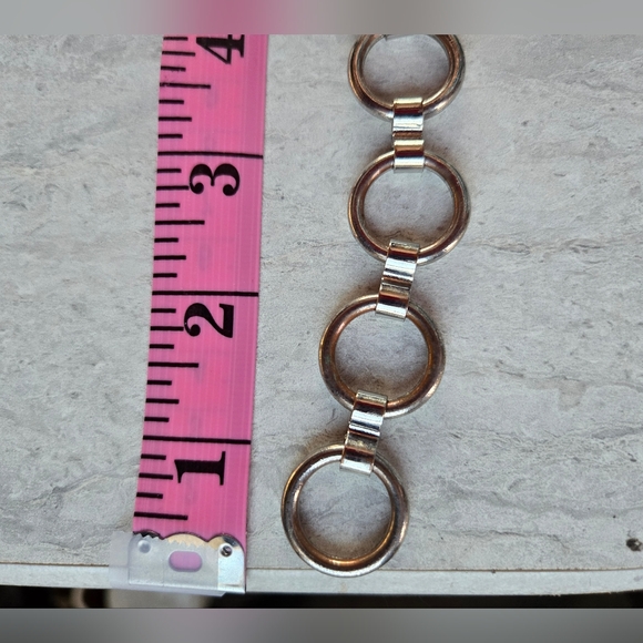 Unbranded Belt Silver and Black - Picture 6 of 8